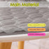 Pet Cooling Mat for Dog Puppy Cat, Washable Cooling Pad, Reusable Ice Silk Self Cooling Mat for Pet Beds, Large, GREY