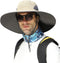 New Size L-XXL Wide Brim Fishing Sun Hat for Men - UPF 50+ Waterproof Breathable Safari Hat