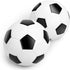 Size 5 Soccer Balls with Pump, Indoor Outdoor Sports Play Balls for Kids Teens Youths Adults (White and Black 2 Pcs)
