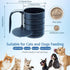 Dog Food Scoop, 4 Cup Measuring Scoop for Pets, Includes 1/4 C, 1/2 C, 3/4 C, 1 CUP for Dogs, Cats, and Birds