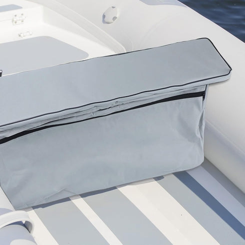 Shophubio 420D 85cm) Seat Cover for Kayak and Inflatable Boat, Oxford Storage Bag with Side Zipper Pocket, Protective
