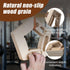 Fuziddn 360 Portable Wooden Hangboard for Rock Climbing - Rotating Fingerboard for Strength Training - No-Drill Pull-Up