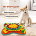 Tesitehi 25"x 25" Snuffle Mat for Dogs, Activity Feeding Mat for Small and Medium Pets, Interactive Feed Game