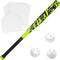 Grand Slam Set- Graffiti Plastic Bat, David Ortiz Backyard Baseball Set with