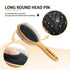 Dog Brush Cat Brush - Vokiuler Double Sided Bristle and Pin Pet Brush for Grooming Long Short Hair, 2 Pack