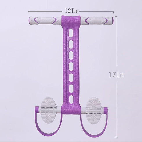 Pedal Resistance Band - Multifunction Yoga Workout Equipment for Sit-up Exercise at Home Gym