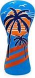 Montela Golf Club Covers, Coconut Tree Putter Cover and Headcovers for Most Brands