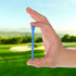 Golf Tees Durable Bamboo Tees - 100Pcs or 120Pcs 3-1/4" Biodegradable Material to Reduce Friction and Side Spin