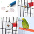 10 Pcs Colorful Parrot Perch Stand, Bird Perch Stand Toy, Paw Grinding Stick Cage Wooden Accessories for Cockatiels