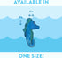100% Spunky Pup Clean Earth Recycled Seahorse Dog Toy | Made from Recycled Water Bottles | Eco-Friendly | Squeaker |
