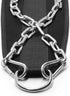 HemeraPhit Pull-up Belt - Weighted Dip Belt with Chain, Double D-ring Weightlifting Back Support Strap