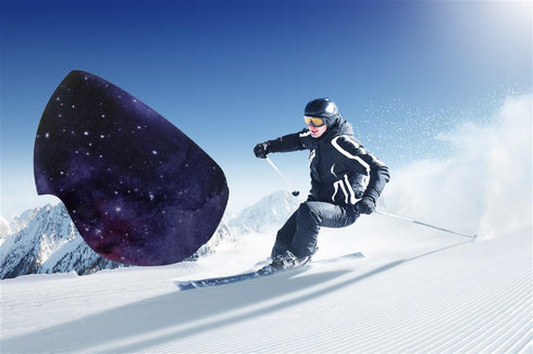 Wanty Lycra Microfiber Ski Snowboard Goggle Cover Sleeve Protectors for Lens Travel Storage