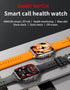 Smart Watch with 1.96" AMOLED HD Screen, Full Health Monitor, Low Power Consumption for Women & Men, Orange
