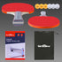Ping Pong Paddle Set, Professional Table Tennis Racket Set with 6 Balls, 4 Player Starter Kit