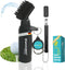 Pro Golf Club Cleaner Brush and Groove Sharpener Tool with Retainer Clip, Squeeze Bottle Holds 4 oz. Water, Golf Bag