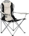 Outvita Folding Camping Chair, Oversized Portable Padded Arm Chair with Carry Bag