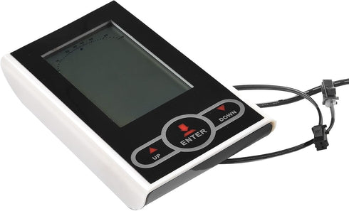 Cloudpower 137X80mm Exercise Bike Monitor Speedometer with Scan, Time, Speed, Calories, Mileage, and Total Distance