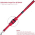 Short Dog Leash, 3ft Heavy Duty Reflective Adjustable Strong Lead, Soft Padded Traffic Handle for Medium Large Dog