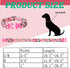 Spring Summer Dog Collar 2 Pack, Flamingos Cactus Print Hawaiian Collar for Medium Dogs, Boy Girl