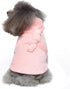 CheeseandU Dog Bathrobe for Small Dogs Winter Luxury Soft Flannel Thickened Hooded Pajamas Quick Drying and Super
