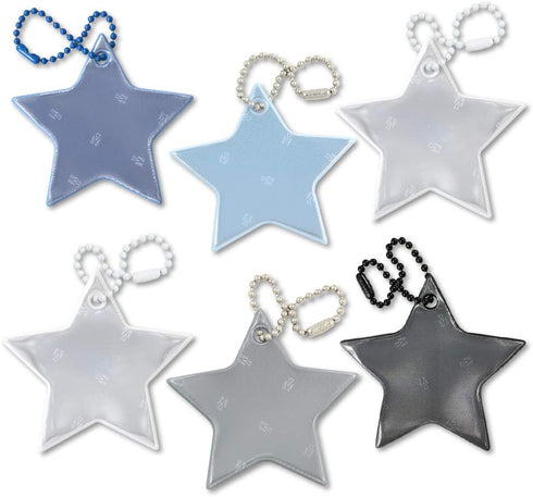 funflector Stylish Reflective Safety Reflectors for Jackets, Bags, Purses, and Backpacks, Made in USA
