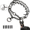 Dog Prong Collar Training Choke Chain, Adjustable Pinch Collar with Comfort Rubber Tips for Small Medium Large Dogs