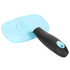 Pet Hair Comb, 360° Rotation Deshedding Slicker Brush for Cat Dog Cleaning (Blue)