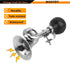 Wasydy Manual Retro Air Clown Horn -Metal Snail Bugle Funny Horn for Golf Cart (Yamaha, EZGO, Club Car), Bicycles
