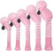 Scott Edward Golf Headcover Set of 5 PCS, Driver Wood Cover *1, Fairway Wood Cover *2, Hybrid Cover *2 with Rotating