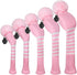 Scott Edward Golf Headcover Set of 5 PCS, Driver Wood Cover *1, Fairway Wood Cover *2, Hybrid Cover *2 with Rotating