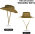 Sun Hats for Men and Women, Bucket Hat with UPF 50+ UV Protection, Boonie Hat for Safari, Fishing, Hiking, Garden, Beach