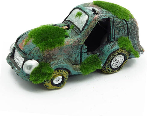 Fish Tank Landscaping Car Truck - Resin Car Ornament for Aquarium Hideout Decorations