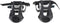 Exercise Bike Pedals, Aluminum Exercise Bicycle Pedals, with Toe Clip and Straps