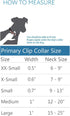 RC Pets Primary Collection 1" Dog Clip Collar, Medium, Dark Teal
