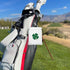 Golf Valuables Pouch Bag with Drawstrings, Leather Golf Tee Pouch for Men and Women