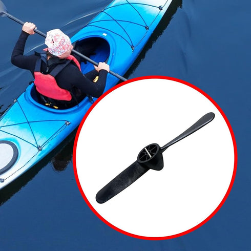 Kayak Propeller Blade Replacement, Length 30.5cm Accessories for Outboard Motor Bracket Water Boat Sportsman