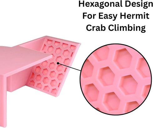 Hermit Crab Underground Tunnel Cave Corner | Hermit Crab Climbing Tank Decor Hide Hideout | Hermit Crab Habitat