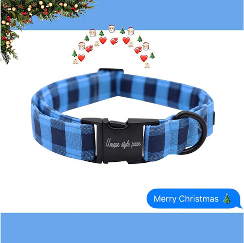 Unique Style Paws Pet Soft & Comfy Bowtie Dog Collar and Cat Collar, Pet Gift for Dogs and Cats in 6 Sizes and 7