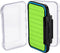Gonex Fly Boxes for Fly Fishing, Jig Boxes Two-Sided Waterproof Lightweight Box with Easy Grip Transparent Lid, 4.1"x