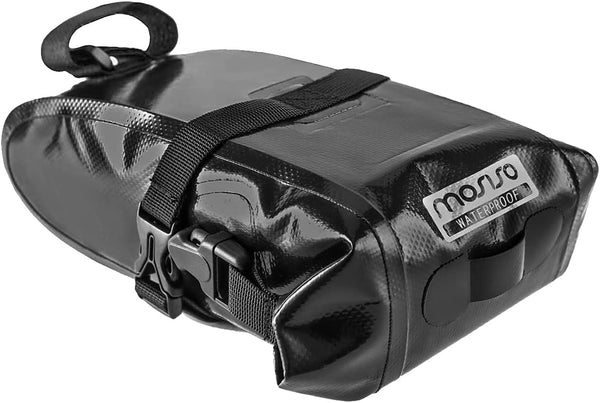 MOSISO Bike Saddle Bag, Waterproof Bike Seat Bag for Cycling Accessories, 2L Portable Under Seat Pouch