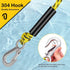 Heavy Duty Boat Tow Harness for Tubing, Water Sports Tow Rope for Boat Towables & Tubes with Quick Connector