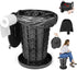 Portable Folding Toilet for Camping & Travel, Compact Emergency Potty with Bags,