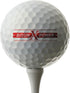 Trust Golf Ball Bison V/X Power, Designed for Professionals, Maximum Distance, Soft Feel, Urethane Cover (White-12/48