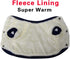 Fleece Lined Dog Coat with Detachable Hood and Hind Legs, Warm Puppy Jacket for Winter (Blue XXL)