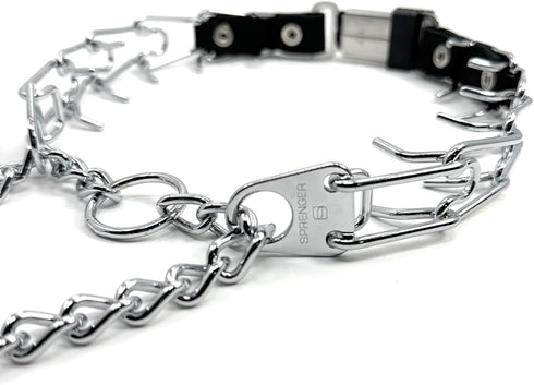 Herm Sprenger Prong Collar for Dog Training, Chrome Plated Steel, 2.25mm Prongs, Small Dogs (14-19")
