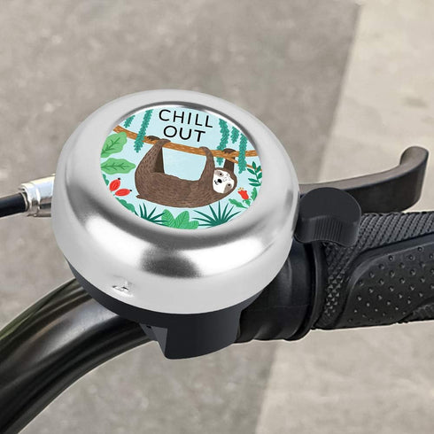 MZELQ Cute Bicycle Bell, Adjustable Size Aluminum Bike Accessories with Clear Sound for Girls, Women, Kids