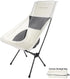 Generic 3.4lbs Folding Lawn Portable Chair, Heavy Duty Camping Chair for Adults, Compact Outdoor Folding Seat, White