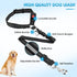 2 Pack Lukovee Dog Car Seat Belt, Headrest Restraint Seatbelt, Adjustable Pet Safety Leads with Reflective Elastic