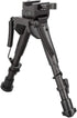 Scout-pod Tactical Pro Bipod, 7.3" to 9" Height Adjustable with Double Swivel and QD Mounting Deck, SP-SL07