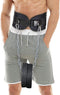 HemeraPhit Weighted Dip Belt with Chain, Pull-up Belt, Double D-ring Weightlifting Back Support Strap for Home Gym